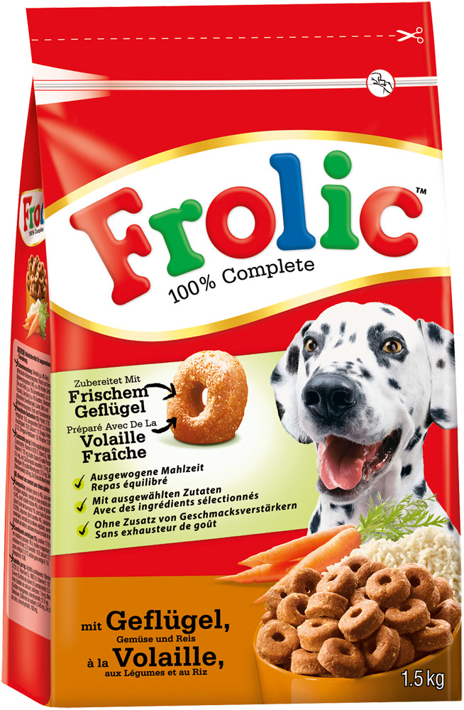 Frolic Hund Trockenfutter