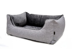 LEBON Hundebett Louis PLUS 100x75x30xm orthopädisch silver