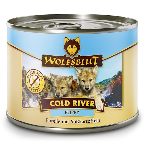 WOLFSBLUT Puppy 200g Hundenassfutter