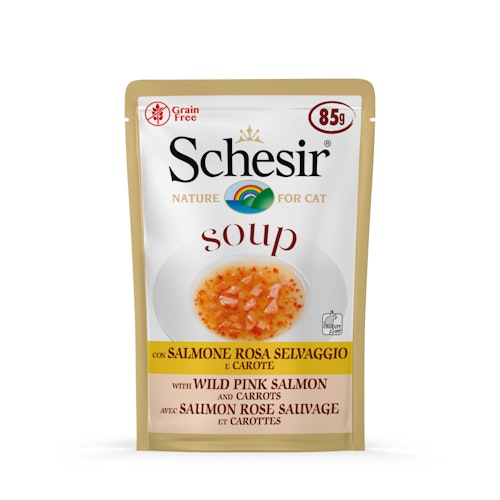 Schesir Cat Soup 85 Gramm Katzennassfutter