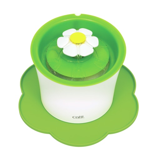 catit Silikonmatte in Blumenform ca. 30 Centimeter Katzennapfunterlage