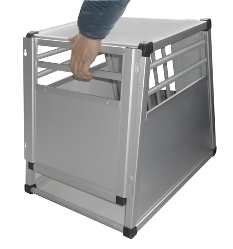 NOBBY Aluminium Autotransportbox "New Design" B x T x H: 65 x 82 x 66 cm