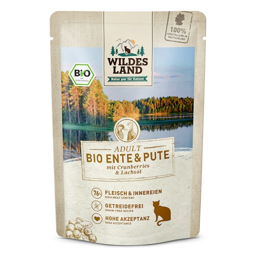 WILDES LAND Katze BIO 85g