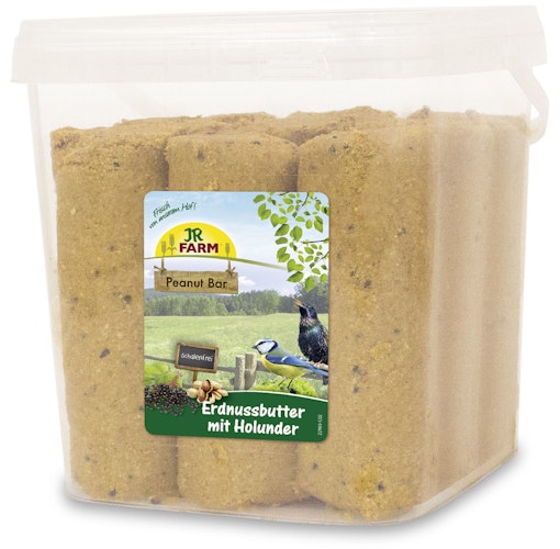 JR FARM Peanut Bar Erdnussbutter 3,15kg Wildvogelfutter