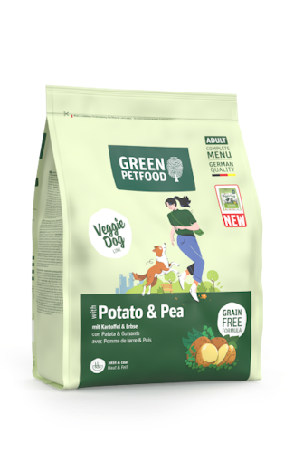 GreenPetfood Potato & Peas Hundetrockenfutter