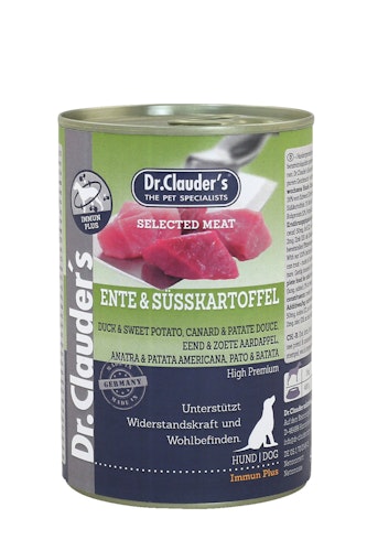 Dr. Clauder's Selected Meat Immun plus 400g Dosen Hundenassfutter
