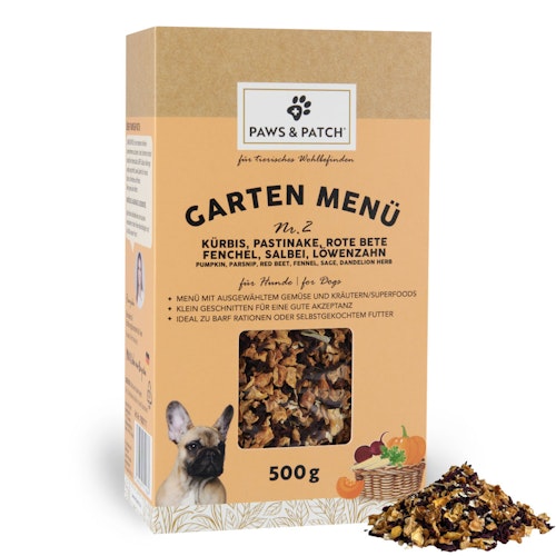 Paws&Patch GARTENMENÜ Nr. 2 500g