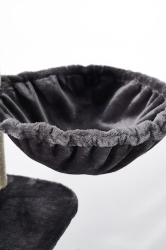 NOBBY Kratzbaum  "MUGLA" dunkelgrau;  50 x 50 x 121 cm