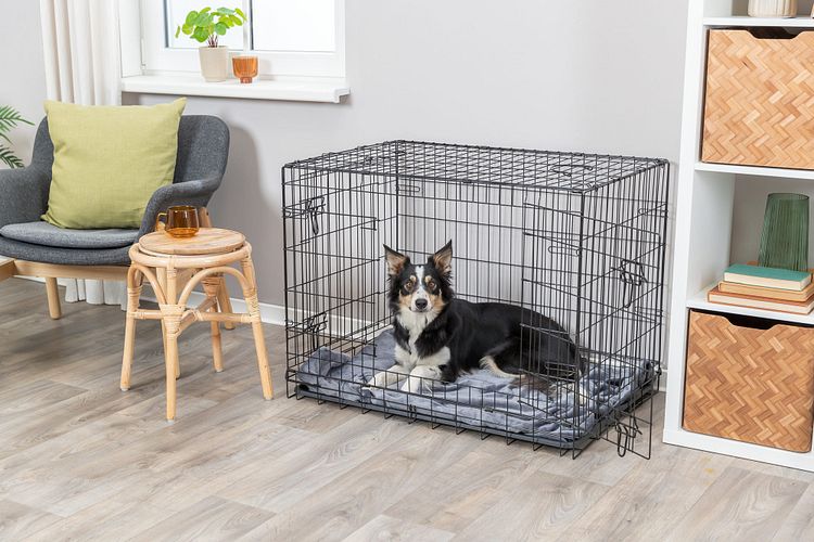 TRIXIE Hundebox Home, schwarz