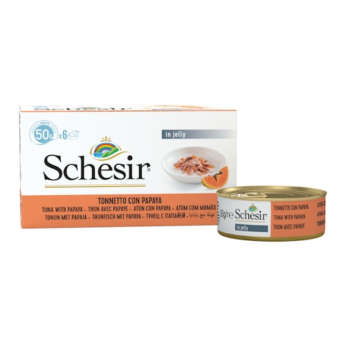 Schesir 6 x 50g Multipack Katzennassfutter