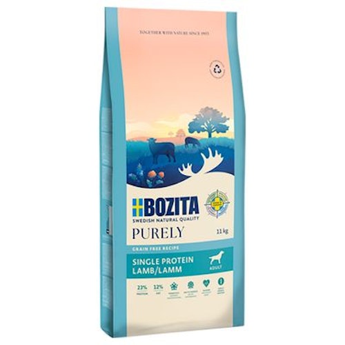 Bozita 11kg Purely Adult Lamm