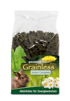 JR FARM Grainless Complete Zwergkaninchen Junior 1kg Kleintierfutter