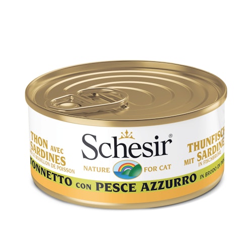 Schesir in Kochbrühe 70g Dose Katzennassfutter