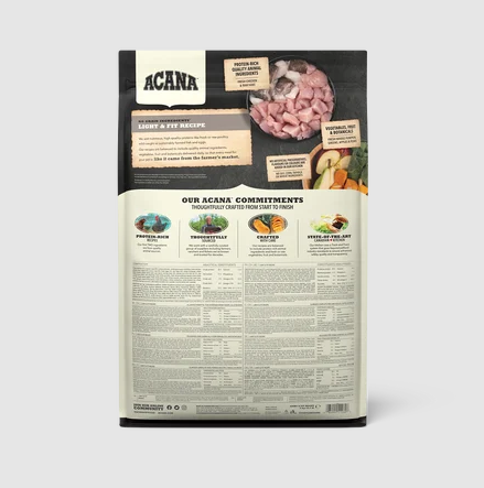 Acana 6kg Dog Light + Fit