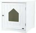 Vorschaubild TRIXIE Katzenhaus für Katzentoilette, MDF, 49 × 51 × 51 cm, weiß