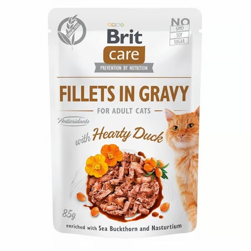 Brit Care Fillets in Soße 85 Gramm Katzennassfutter