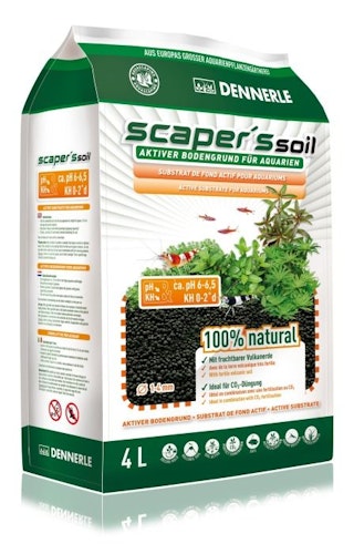 DENNERLE Scaper's Soil 1-4 mm (4 L)