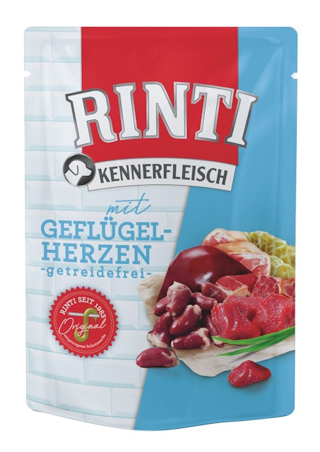 RINTI Kennerfleisch Pouchbeutel 400g HundenassfutterVorschaubild