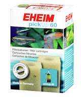 EHEIM Aquarium Filterpatrone für Filter 2008 und pickup 60 2 Stück