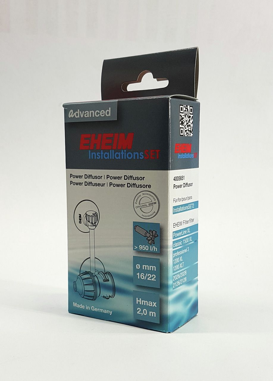 EHEIM 4005651 Diffusor für InstallationsSET 2 (4004310/4005310), Schlauch ø16/22 mm Zubehör für 2026