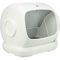 TRIXIE Selbstreinigende Katzentoilette XL mit breiter Öffnung für große Katzen