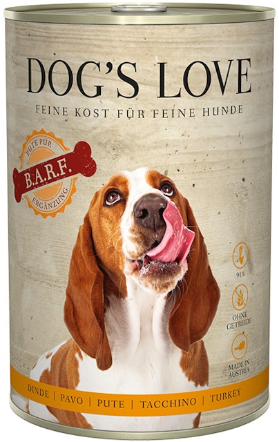 Dog's Love B.A.R.F. 400g Dose HundenassfutterVorschaubild