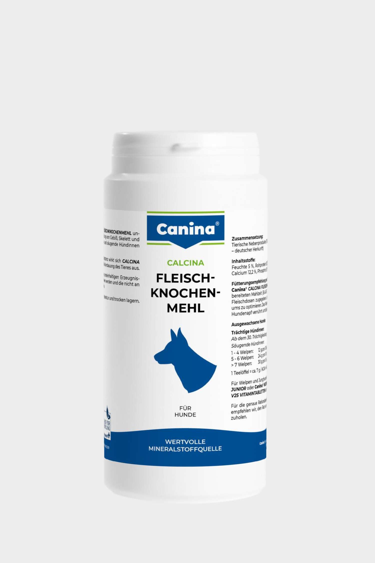 Canina Calcina Fleischknochenmehl 800g