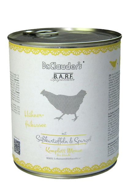 Dr. Clauder's BARF Komplett Menü 800g Dosen HundenassfutterVorschaubild
