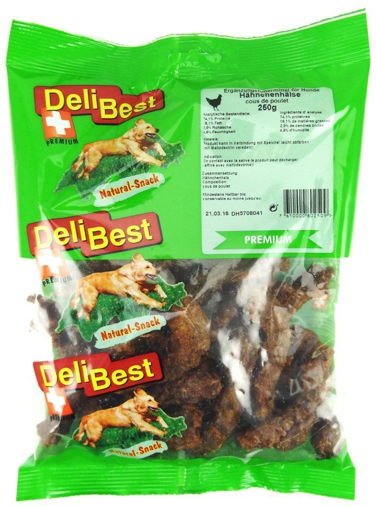 DeliBest 250 Gramm Hundekauartikel