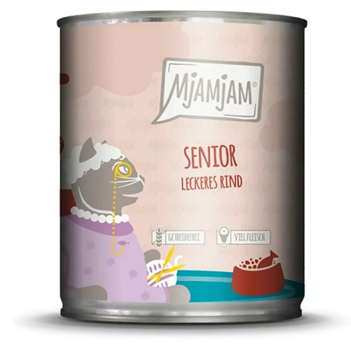 MjAMjAM – Senior 800g MjAMjAM Katze Sparpaket 12x800g Senior – Rind