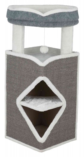 TRIXIE Kratzbaum Cat Tower Arma 54x54x98cm grau/blau/grau