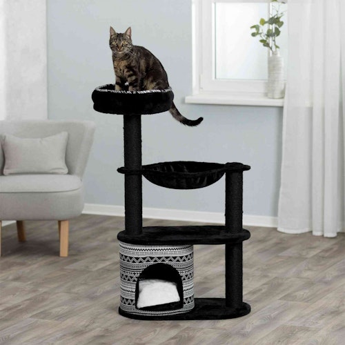 TRIXIE Kratzbaum Giada 112cm schwarz/weiß