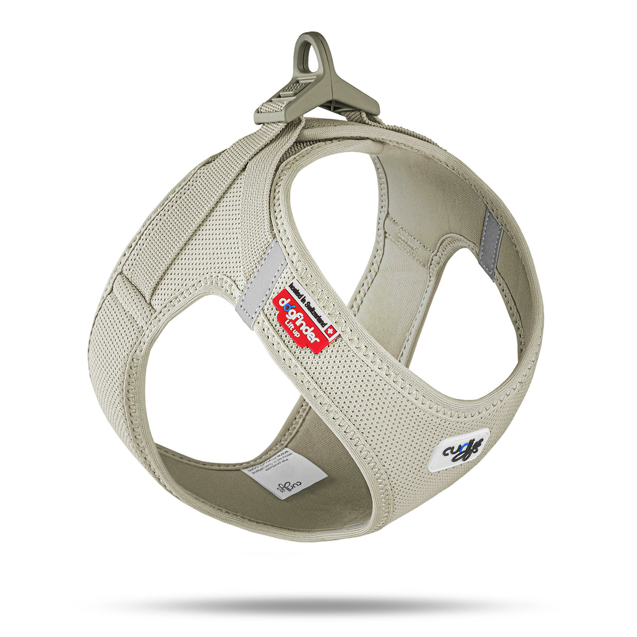 curli Clasp AirMesh Geschirr light tan Hundegeschirr