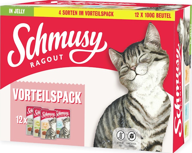 SCHMUSY Ragout Jelly 12x100g MP Fin. P.B. 