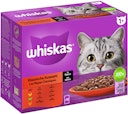 Vorschaubild Whiskas 1+ Klassische Auswahl Sauce Multipack 12 x 85 Gramm Katzennassfutter