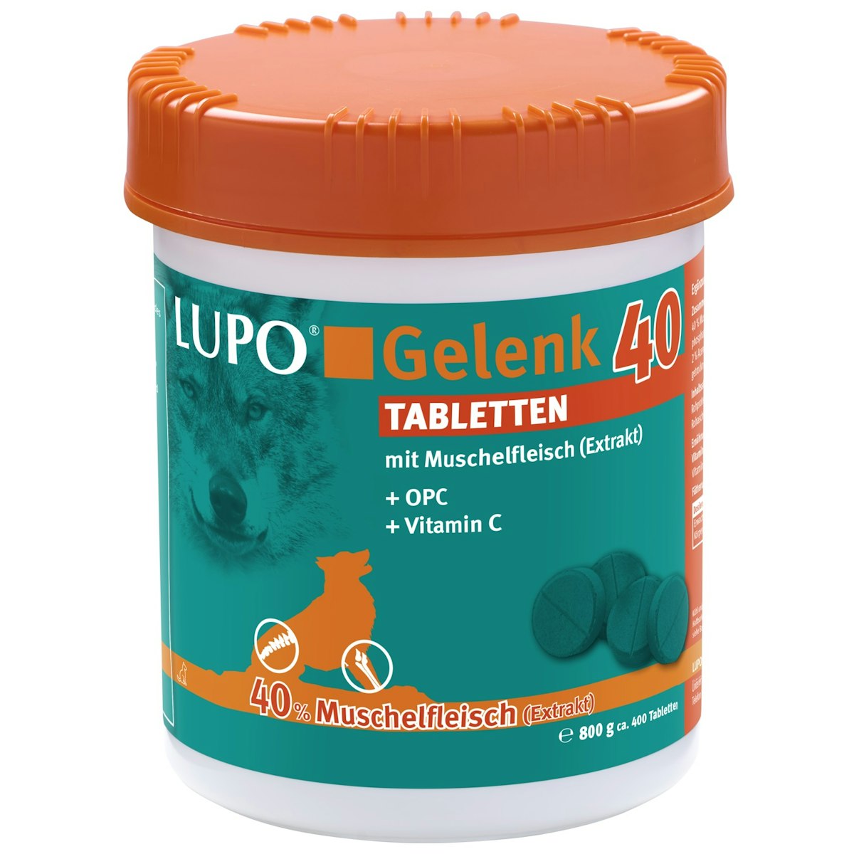 Luposan Gelenk 40 Tabletten Gelenk 40 Tabletten 400 Stück / 800g