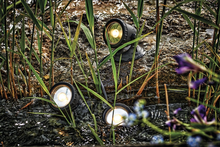 Pontec Teich- und Gartenbeleuchtung PondoStar LED warm Set 3
