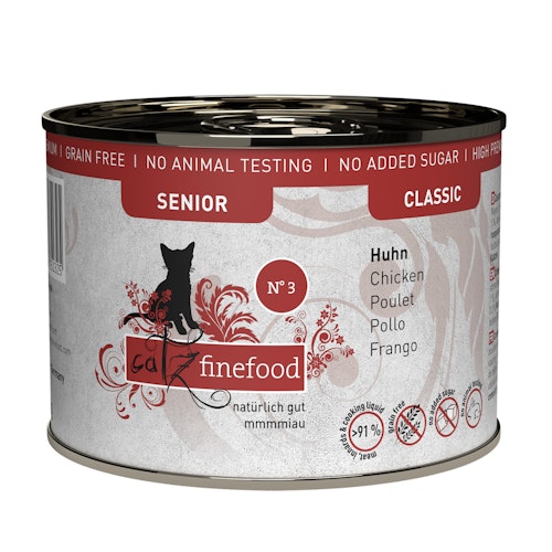Catz finefood Senior 200 Gramm Katzennassfutter
