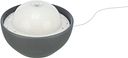 Vorschaubild TRIXIE Trinkbrunnen Vital Dome, Keramik, 1,5 l/20 × 10 × 20 cm, grau/weiß
