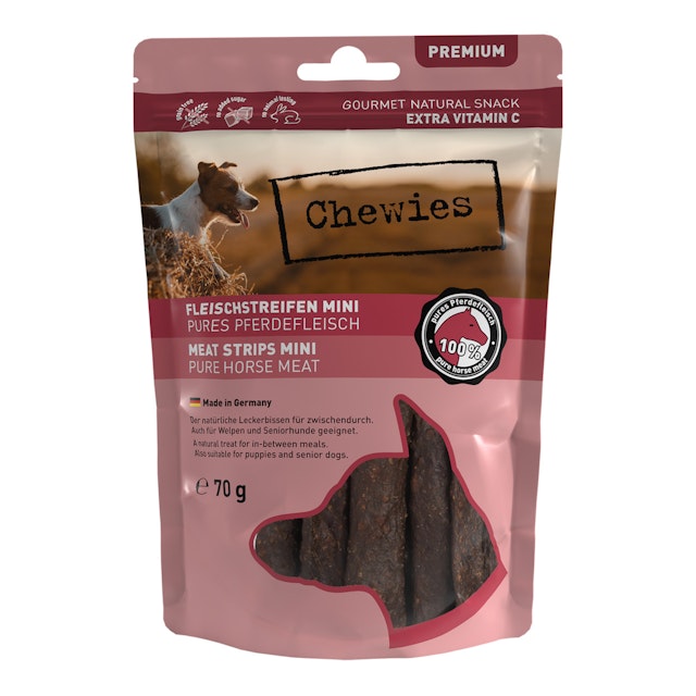 Chewies Mini Fleischstreifen 70 Gramm HundesnackVorschaubild