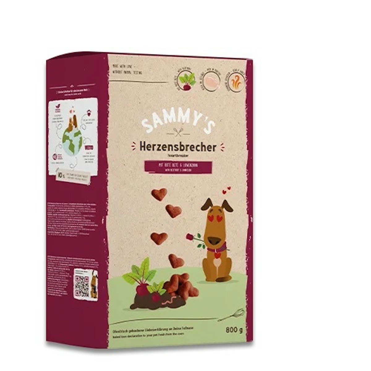 bosch Sammy’s Herzensbrecher Hundesnacks 4 x 800 Gramm