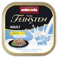 animonda Vom Feinsten Adult mit Milkies-Saucen 100g Schale KatzennassfutterVorschaubild