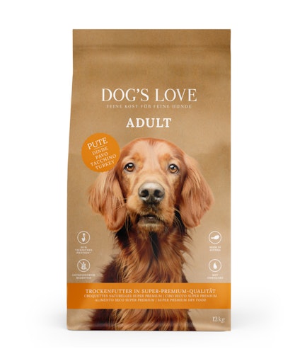 Dog's Love Pute 12 Kilogramm Hundetrockenfutter
