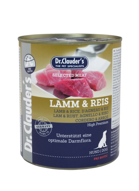 Dr. Clauder's Selected Meat Pre Biotics 800g Dosen HundenassfutterVorschaubild