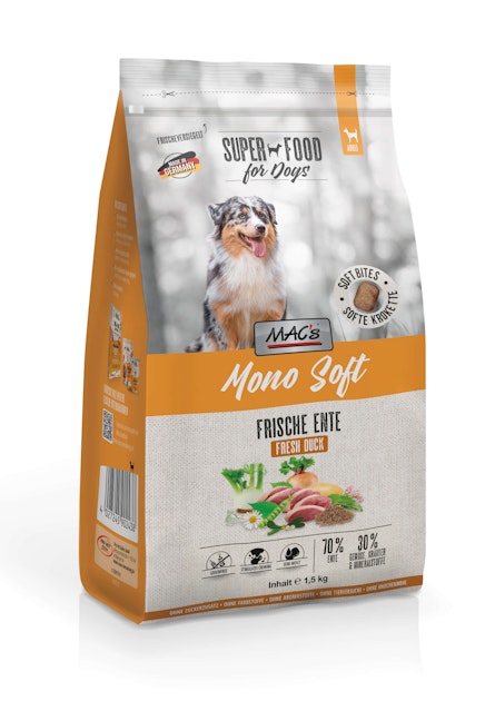 Macs 1,5kg DOG Mono Soft Ente online kaufen
