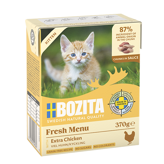 Bozita Häppchen in Soße 370 Gramm KatzennassfutterVorschaubild