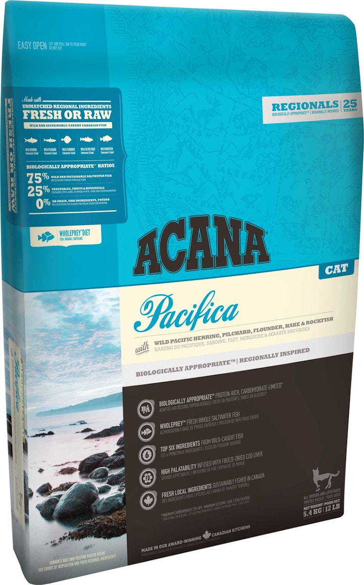ACANA Regionals Pacifica Katzentrockenfutter 4,5 Kilogramm