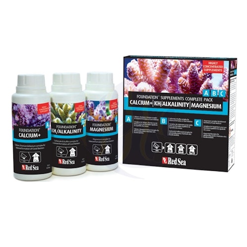 Red Sea Reef Foundation Starter Kit A,B&C (3x250ml)