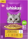 Vorschaubild Whiskas 7+ Geflügel Auswahl in Gelee Multipack 12 x 85 Gramm Katzennassfutter