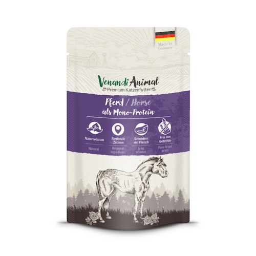 Venandi Animal Monoprotein 125g Katzennassfutter